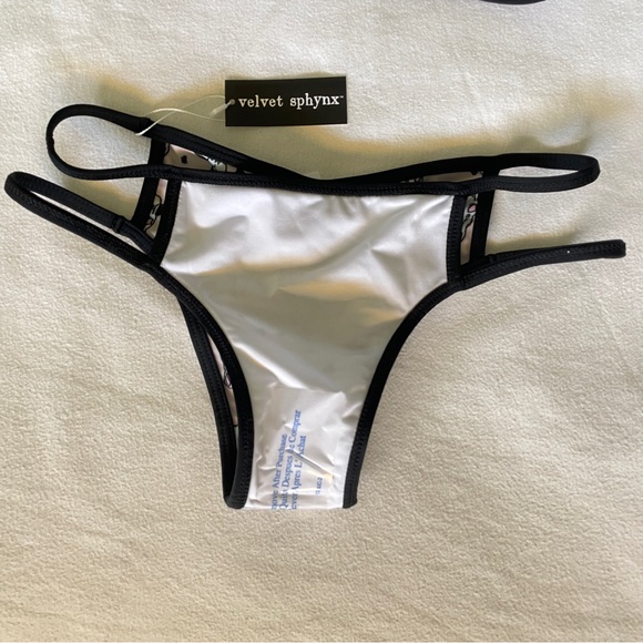 Velvet Sphynx The Don Bikini Bottom in By the Horns - New, Small - Picture 5 of 6